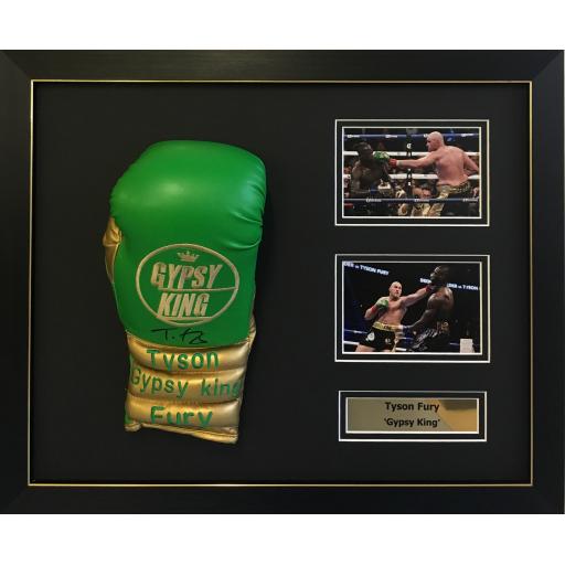 tyson fury signed glove