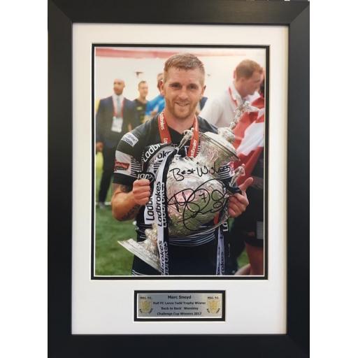 Marc Sneyd Hull FC Signed Photo 2017