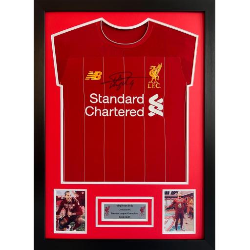 Virgil Van Dijk Signed Liverpool FC Shirt
