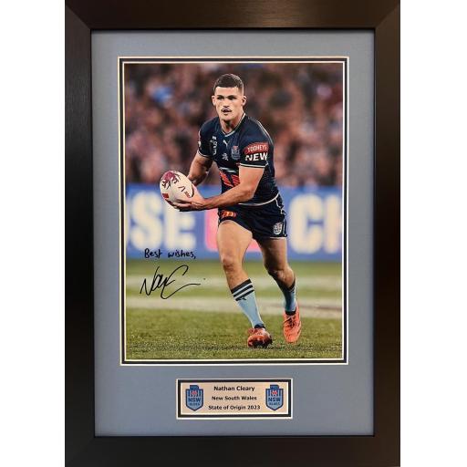 Nathan Cleary New South Wales Signed Photo