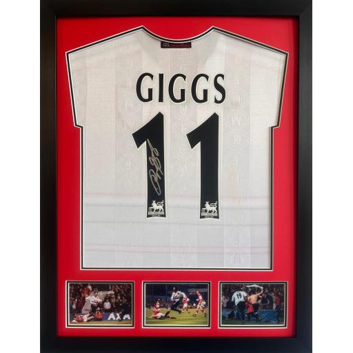 Ryan Giggs Signed Manchester United Shirt