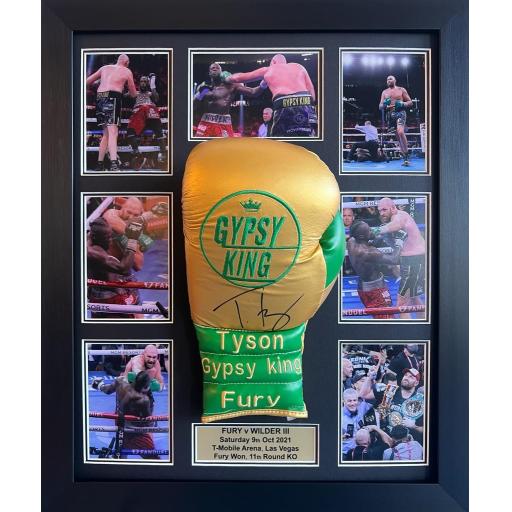 Tyson Fury Signed Boxing Glove