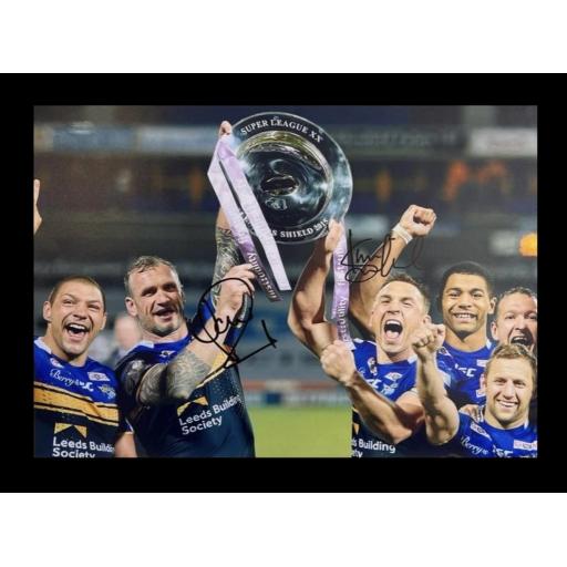 Jamie Peacock & Kevin Sinfield Leeds Rhinos signed photo