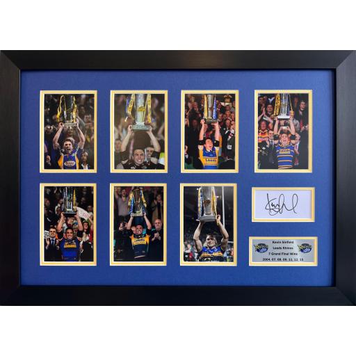 Kevin Sinield Leeds Rhinos photo display 7 Grand Finals