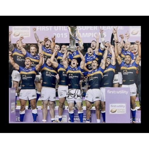 Kevin Sinfield Leeds Rhinos 2015 signed photo