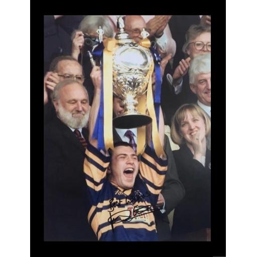 Iestyn Harris Leeds Rhinos Signed Photo Display