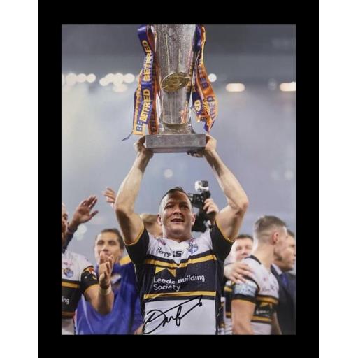 Danny McGuire Leeds Rhinos signed photos display