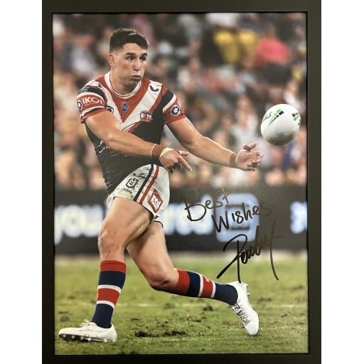 Victor Radley Sydney Roosters signed photo