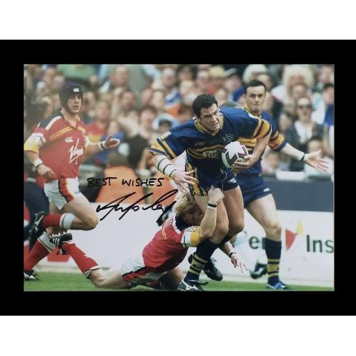 Adrian Morley Leeds Rhinos signed photo