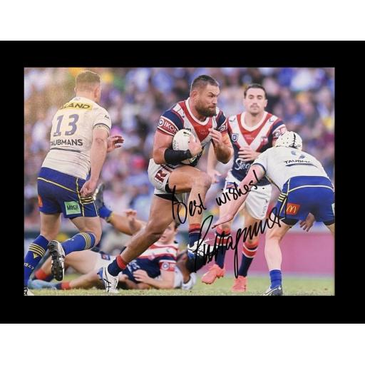 Jared Waerea-Haregreaves Sydney Roosters  signed photo